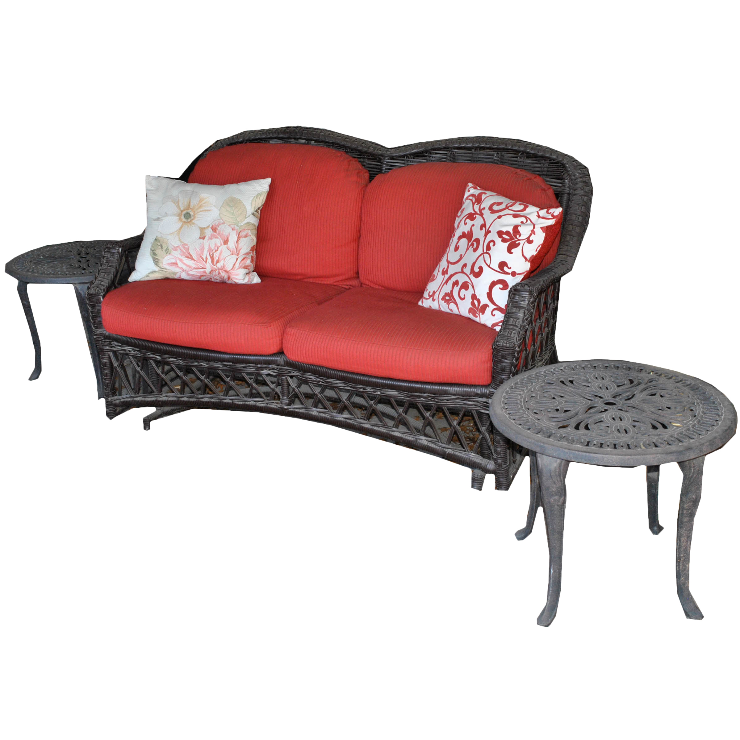 outdoor wicker glider loveseat double glider wicker glider loveseat with end tables ebth outdoor wicker glider loveseat double glider wicker glider loveseat with end tables ebth